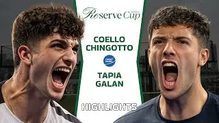 🔥DE LOCOS | Coello & Chingotto VS Tapia & Galan | Reserve Cup Series | Día 1 | Primer Set Highlights