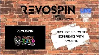 My First BIG EVENT experience with the Revospin 360 Booth