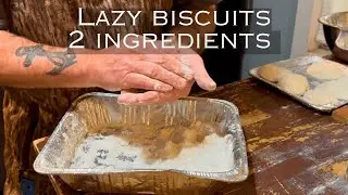 How to Make Lazy Biscuits ONLY TWO INGREDIENTS