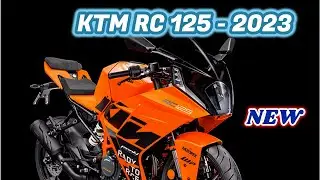 New KTM RC 125 2023 - New RC