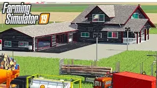 BUILDING A MANSION FS19 (Nebraska Lands USA) FARMING SIMULATOR 19