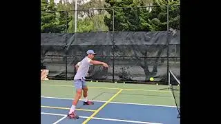 Quickest ready position for #modernpickleball is waist ready position. #pickleball #propickleball