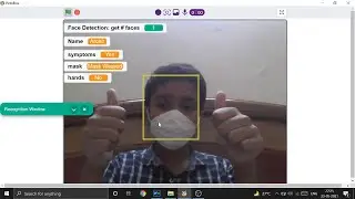 How to Make Covid-19 Robot Using Scratch | Covid-19 Project for School | Mask detector using AI & ML