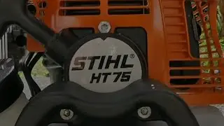 STIHL HT 75 Pole Pruner (Chainsaw) HOW TO START
