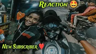 Rs 200 Reaction 🤩 New Subscriber 🥰 5 Gear Ka Top Speed 129+ 😱 Feeling Share Rider