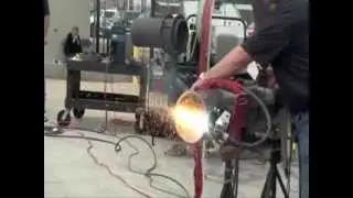 Pipe bevel demonstration