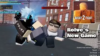 Rolve's New Game!!! Roblox (Right 2 Fight [Beta] )