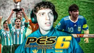 DAVOO XENEIZE JUEGA Al MUNDIAL CON ARGENTINA EN PES 6 A LAS 5:00 AM