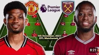 🚨 CUNHA RETURNS! Man Utd SET to DESTROY West Ham as Zirkzee & Mount Keep Their Spots! 🔥