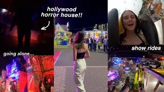 Walk Through Haunted House + Show Rides Vlog... ROYAL ADELAIDE SHOW 2022 pt.2