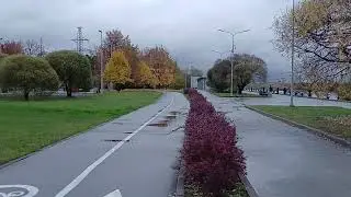 Пешая экскурсия по осеннему парку в Москве