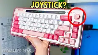 This Keyboard Has A Joystick And Screen (Epomaker RT65)