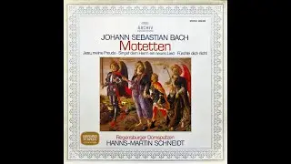 Regensburger Domspatzen, Hanns-Martin Schneidt - Johann Sebastian Bach - Motetten (1977) Vinyl