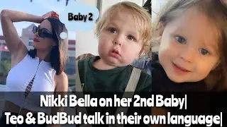 Nikki on her 2nd Baby 👶| Teo & Buddy talk in their own language❤️| Saloni Lund | WWE Fan | WWE 2021|