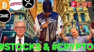🔴LIVE CRYPTO BOUNCES BACK AS GME STAYS STRONG!!! 