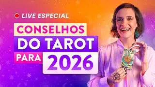 [LIVE] Conselhos e Energias do TAROT para 2026 ✨🃏