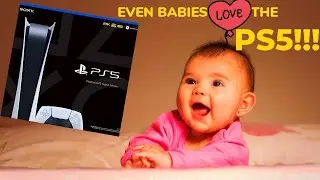 EVEN BABIES LOVE THE PS5!! 😊