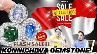 🔴FLASH SALE‼️PEMBELI AUTO JACKPOT 🫰😁KOH ERICK KONNICHIWA GEMSTONE