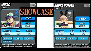 [All star tower defense]Varaq/sinbad,Sabre hopper/Astolfo SHOWCASE