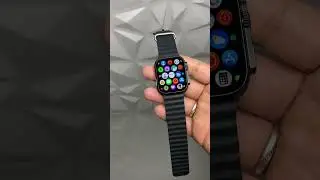 T800 Ultra Smartwatch Unboxing & Review | Watch Ultra Wireless Charging 🔥 | Apple logo 💯