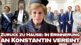 Die griechische Königsfamilie ist wieder zu Hause: Das Gedenken an König Konstantin hat alle vereint