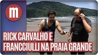 Mulheres - Rick Carvalho e Alexandre Franciulli na Praia Grande (12/02/2016)