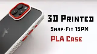 How I Redesigned a PLA iPhone Case to Snap On & Off &ndash; Zigzag Case Lite