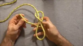 How To Tie A sliding Figure Eight