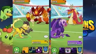 ONLINE ARENA BATTLE BLITZLE VS FIERODOR & DAGARYX VS DREQ ||🔥🔥 #viral #video #dynamonsworld
