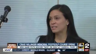 Craig Willinger Memorial FootGolf Course Opens - ABC2News