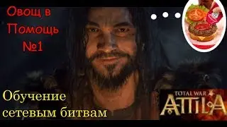 Total war Attila. Обучение сетевым битвам или овощ в Помощь № I