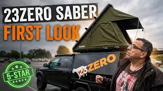 FIRST LOOK - 23Zero Saber Hard Shell Roof Top Tent
