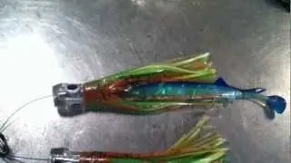 Williamson Lure Chugger & Ballyhoo Combo Rigged ... Howto ... Review!