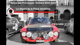 21e édition du Rallye des Princesses Richard Mille 2022 : le départ de la place Vendôme.