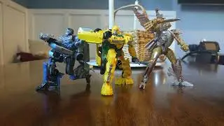Transformers Rise of the Beasts Buzzworthy Bumblebee Jungle Mission 3 Pack #transformers
