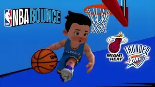 NBA Bounce Gameplay - Thunder vs. Heat