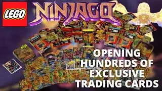 Unboxing HUNDREDS of LEGO Ninjago Mystery Cards!