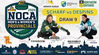 FEATURE: Krista Scharf vs. Robyn Despins - Draw 9 - Northern Ontario Women's Curling Provincials [D]