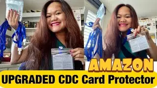 COVID-19 VACCINATION CARD PROTECTOR[UPGRADED]6 SETS CDC PLASTIC CARD PROTECTOR WITH LANYARD[TOOVREN]