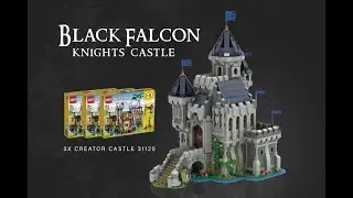 Black Falcon Knight's Castle part2 (31120 