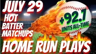 Home Run Plays for 7/29/25 MLB Bets & Predictions #mlbpredictions #mlbpicks #mlbbestbets