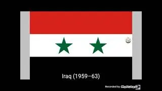 pan arab flags animation