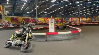 Pitbiken Funpark Meppen Kartbahn 30 03 24 Xpear SP 22