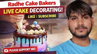 Radhe Cake Bakers Live 🎂 | Live Cake Making | Cake Master Rajan Kumar