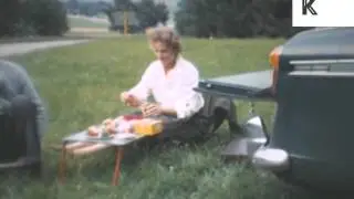 1960 Drive Along the Autobahn, 1960s Germany Colour Home Movies
