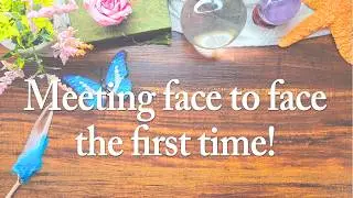 Meeting face to face the first time and trying to let go of expectations.