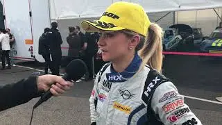 Jessica Hawkins interview for MINI CHALLENGE