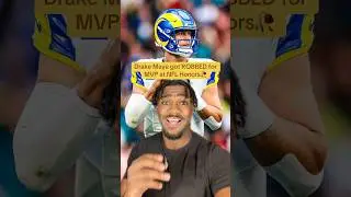 Drake Maye got ROBBED of the MVP💔🤦🏽&zwj;♂️ #football #nfl #joshsmoore #joshsmoore #kalshipartner