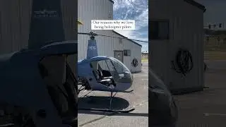 Four Reasons To Be a Helicopter Pilot #aviation #flightschool #helicopterpilot