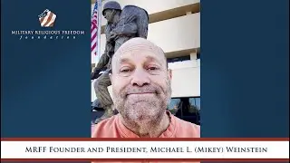 MRFF Matters - 4/23/25 - Fascism Wrapped in the Flag, Carrying the Cross